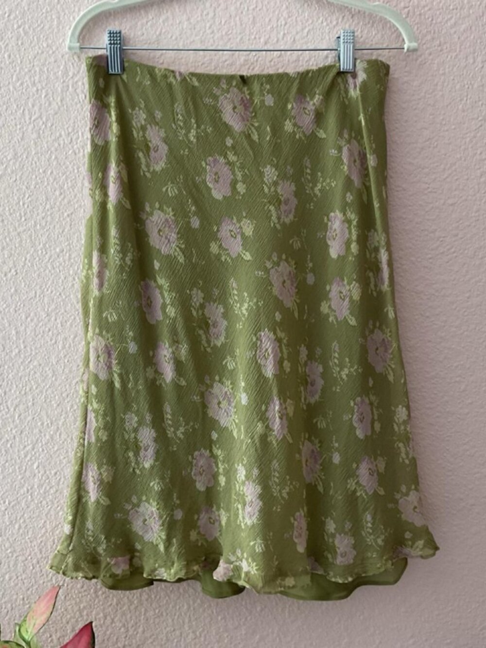 Vintage Jones Wear Silk Midi Skirt